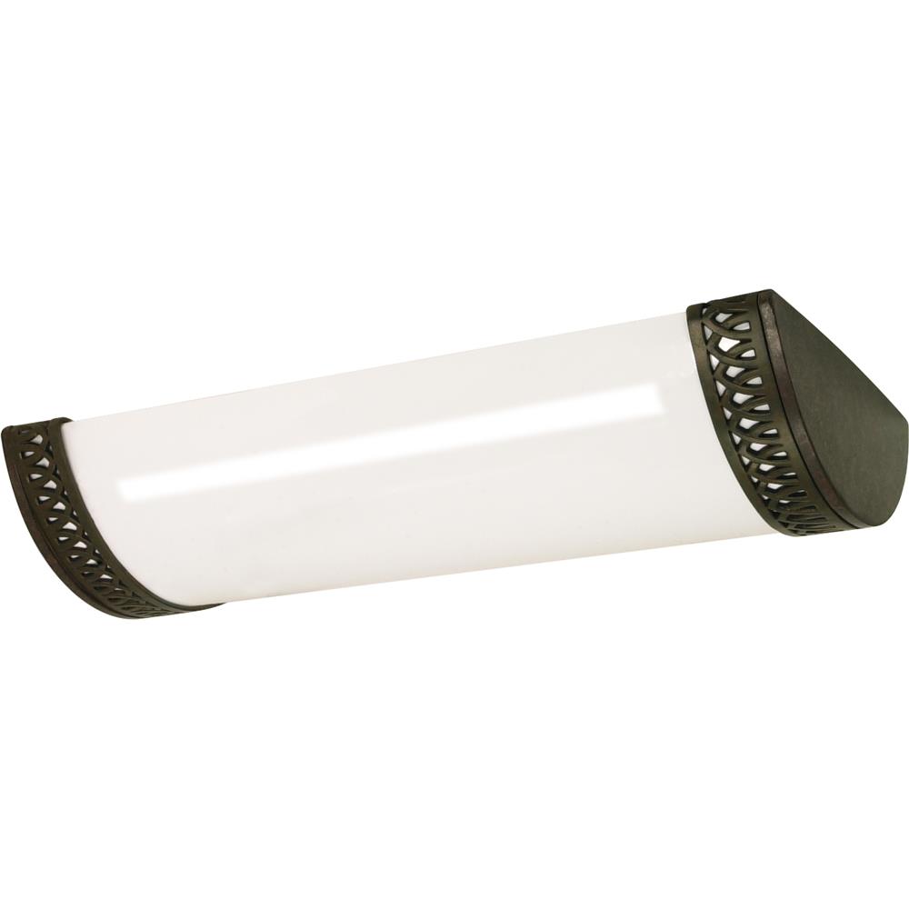 Nuvo Lighting 60/929R  Rustica - 3 Light - 25" - Ceiling - Fluorescent - (3) F17T8 in Old Bronze Finish
